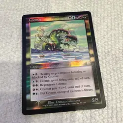 Wizards of the Coast MTG Cromat Apocalypse English Foil Rare #94/143 - Image 1