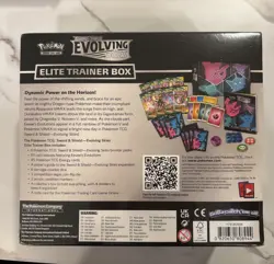 Pokemon TCG Sword and Shield Evolving Skies Elite Trainer Box ETB Sealed - Image 3