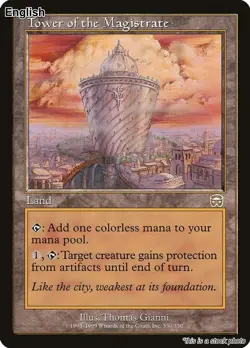 Tower of the Magistrate EN [MMQ - 330] - NM TCG MTG - Image 1