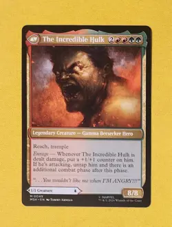 Marvel MtG, Bruce Banner The Incredible Hulk MSH 0049 Mythic - Image 2