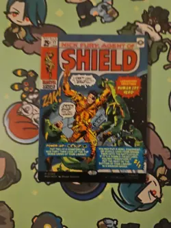 Nick Fury, Agent Of SHIELD Borderless Foil Marvel Super Heroes Mtg Nm - Image 1