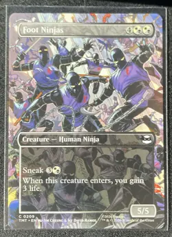 Magic: The Gathering (MTG) - Foot Ninjas (Borderless) - TMT C0209 - Image 1