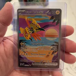 Pokemon Tapu Koko EX 247/182 SV04: Paradox Rift Holo - Image 1