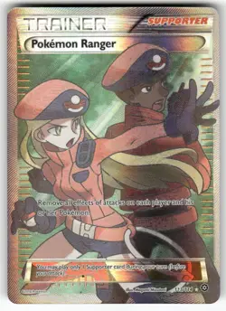 Pokemon Ranger 113/114 Ultra Rare Steam Siege Pokemon Near Mint - Image 1