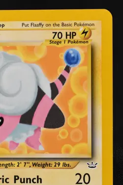 Flaaffy 1st Edition 28/64 NM Neo Revelation Regular Uncommon Pokemon TCG Card - Image 3