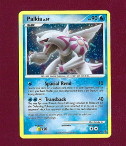2008 Pokemon TCG Card #DP37 Palkia Holo Black Star Promo - Image 1