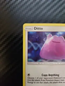 The Pokemon Company Ditto 17/18 Detective Pikachu Holo Rare English HP 60 - Image 5
