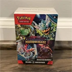 Pokemon TCG Scarlet & Violet Twilight Masquerade Booster Bundle 6 Packs English - Image 1