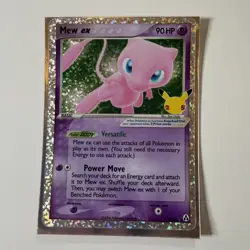 Mew EX Pokemon Celebrations Classic Collection 25th Anniversary 88/92 - Image 1