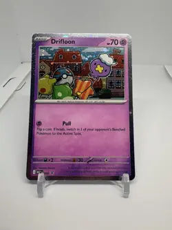 Swirl Pokemon TCG Drifloon 005 Me: Mega Evolution Black Star Promo Cosmos NM #1 - Image 1
