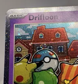 Swirl Pokemon TCG Drifloon 005 Me: Mega Evolution Black Star Promo Cosmos NM #1 - Image 2