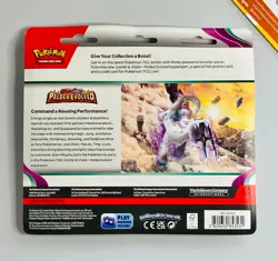 Pokemon 3 Pack Blister Scarlet & Violet Paldea Evolved PAL English Sealed - Image 2