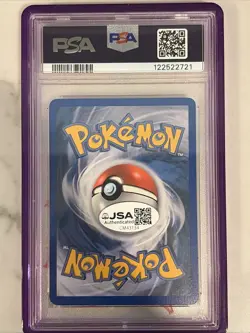 2006 Pokemon EX Legend Maker Gengar Holo PSA 8 Marc Thompson Auto & Art JSA Cert - Image 2