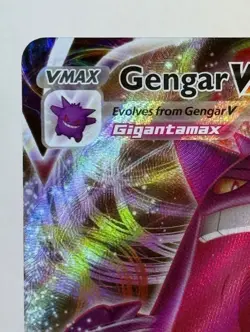Gengar VMAX 157/264 Swsh08: Fusion Strike Holo Pokemon TCG - Image 2
