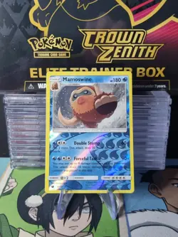 Pokemon - Mamoswine 21/111 - Reverse Holo - Crimson Invasion - Image 1