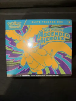 New Sealed, In Hand- Pokemon Ascended Heroes ETB Elite Trainer Box - Image 1