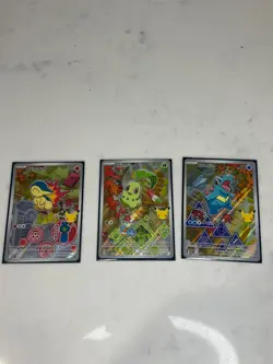 Pokemon TCG: First Partner Illustration Collection Series 2 - JOHTO GEN 2 SET - Image 1
