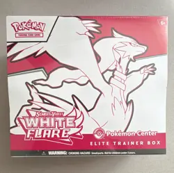 Pokemon Center Scarlet & Violet White Flare Elite Trainer Box - Image 1