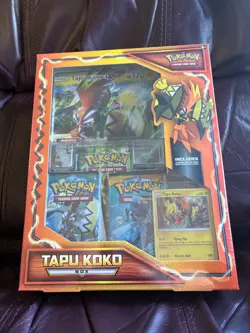 2017 Pokemon TAPU KOKO BOX Guards The Land Factory Sealed 820650802836 - Image 1