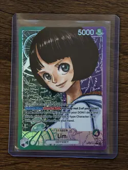 One Piece TCG Lim OP09-022 Leader Alternative Art Near Mint Condition - Image 1