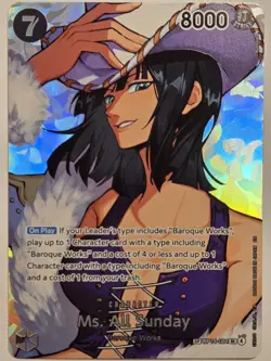 2026 One Piece The Time To Battle Ms. All Sunday SP OP14-084! - Image 1