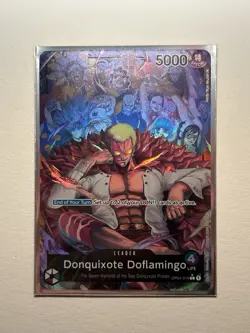 Donquixote Doflamingo (019) (Alternate Art) OP04-019 Kingdoms of Intrigue Foil - Image 1