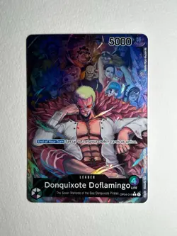 Donquixote Doflamingo (019) (Alternate Art) OP04-019 Kingdoms of Intrigue Foil - Image 3