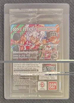 ONE PIECE TCG MONKEY.D.LUFFY COLLEGE BASKETBALL US VOYAGE PROMO P-055 SEALED - Image 2