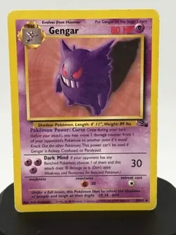 Gengar Fossil 20/62 - Pokemon TCG - Non Holo - Image 1