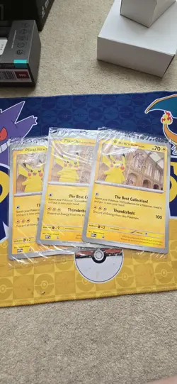 Pikachu At The Museum Pokemon Card (Promo) UK Exclusive - Image 1
