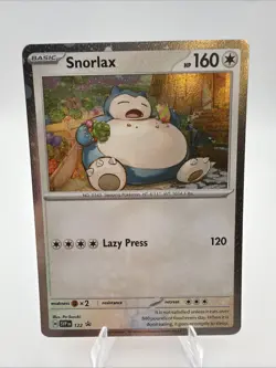 Snorlax 122 Sv: Scarlet & Violet Promo Cards Holo - Image 1