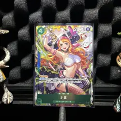 Nami (Alt Art) OP14-031 SR The Azure Sea's Seven ONE PIECE Card Game Japanese NM - Image 1