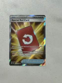 Special Red Card 113/086 Me04: Chaos Rising Holo - Image 1