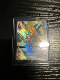Hercules Divine Hero Enchanted Rare 215/204 Lorcana - Image 1