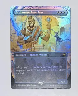 Archmage Emeritus Special Guest Secrets of Strixhaven MTG NM MAGIC FOIL - Image 1