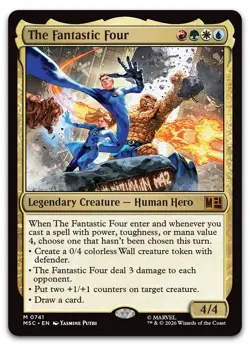 The Fantastic Four #741 (NM) Commander: Marvel Super Heroes MSC Magic MTG - Image 1