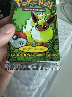 Box fresh - Flareon 1st Edition Pokemon Jungle Booster Pack Mint Base Set 1999 - Image 3