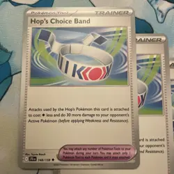 [4x Playset] Hop's Choice Band 148/159 - SV09: Journey Together - Pokemon TCG - Image 2