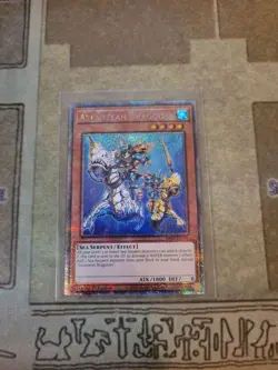 YUGIOH ATLANTEAN DRAGOONS RA03-EN006 QUARTER CENTURY SECRET 1ST ED NM - Image 1