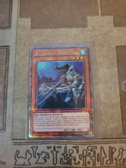 YUGIOH ATLANTEAN MARKSMAN RA04-EN009 QUARTER CENTURY SECRET 1ST ED NM - Image 1