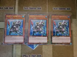 YUGIOH 3X MERMAIL ABYSSTEUS RA03-EN007 QUARTER CENTURY SECRET 1ST ED NM - Image 1