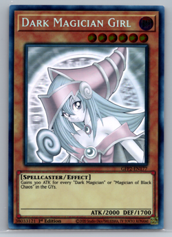 Yugioh Dark Magician Girl GFP2-EN177 Ghost Rare 1st Edition NM - Image 1