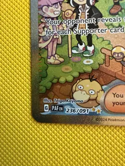 Pokemon TCG Clive Paldean Fates Special Illustration Rare Card 236/091 - Image 5