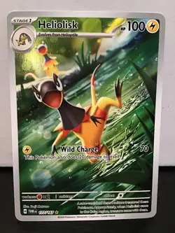 Heliolisk 177/167 Illustration Rare Pokemon Twilight Masquerade - Image 1