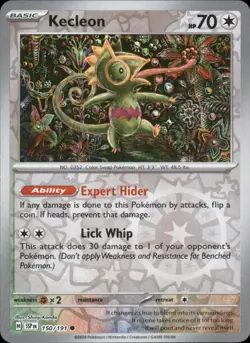 Kecleon 150/191 Common - Pokemon Surging Sparks Reverse Holo - Image 1