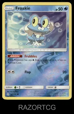 FROAKIE 21/131 C FORBIDDEN LIGHT POKEMON REVERSE HOLO NM/M - Image 1