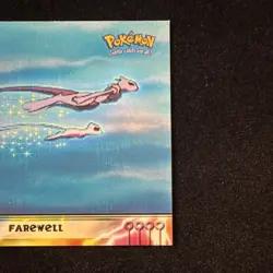 1st Printing Blue Logo - Farewell - Pokemon 1999 Topps Movie - #39 - LP - Image 2