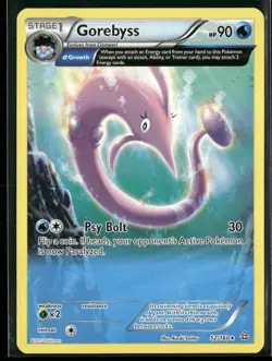 Gorebyss 52/160 Rare Primal Clash Pokemon Lightly Played - Image 1