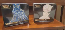 Pokemon Center Mega Evolution Gardevoir & Lucario ETB Set of 2 - Image 1