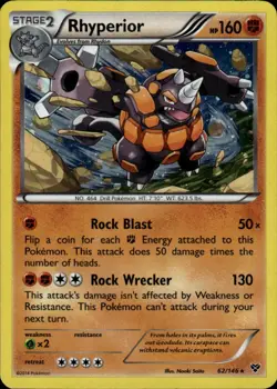 Rhyperior (Cosmos Holo) 062/146 Holo Promo Blister Exclusives Pokemon Holo LP - Image 1
